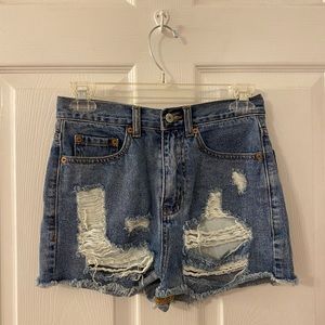 Caffeine Denim Shorts